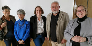 v.l.: Fr. Erös, Fr. Beckenbach, Fr. Näser, Hr. Erös, Fr. Diehl