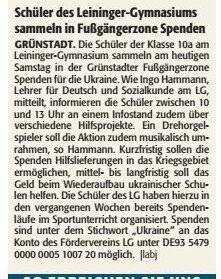 Rheinpfalz-Artikel