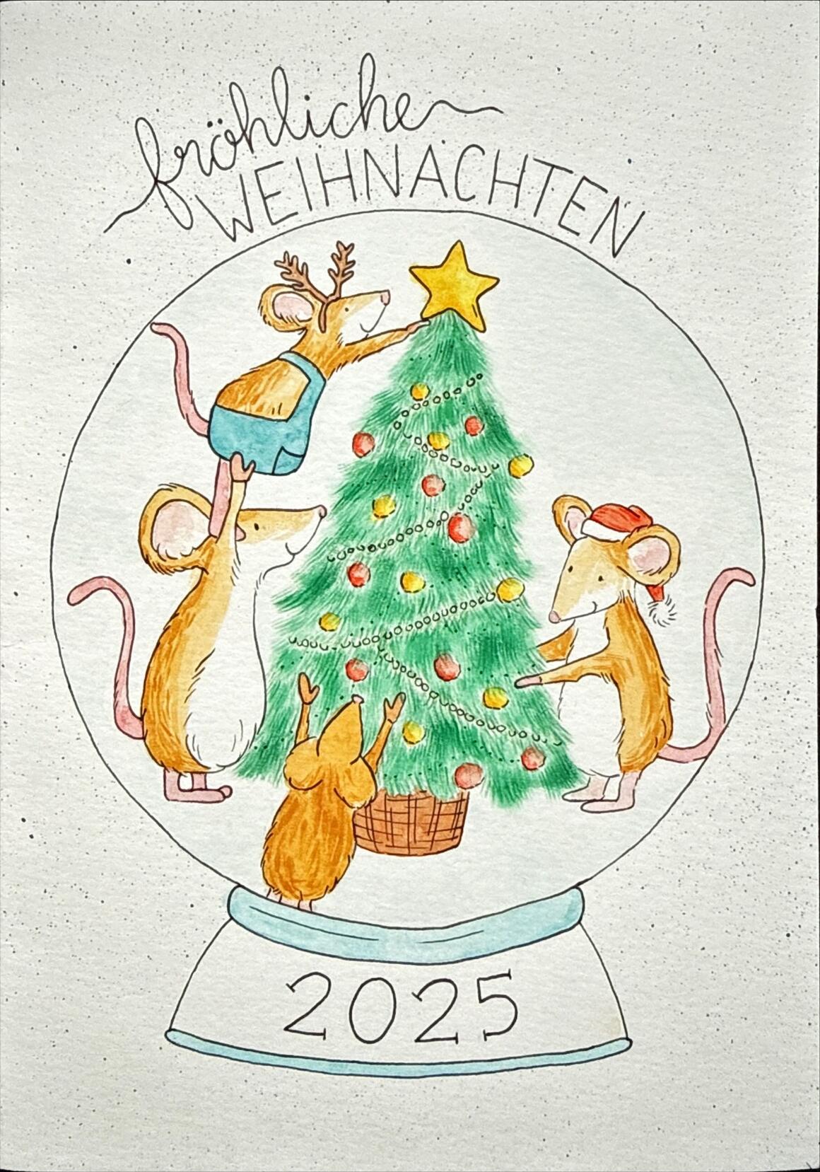 Grüße zu Weihnachten! 